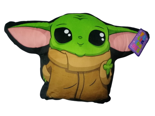 Almohada - The Mandalorian | Baby Yoda / Grogu | 34cm x 57cm | CZG-AL-61