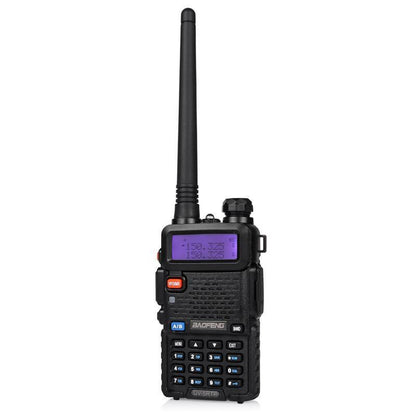 Radio de Comunicación Baofeng UV-5RTP | 8W | UHF / VHF | Negro