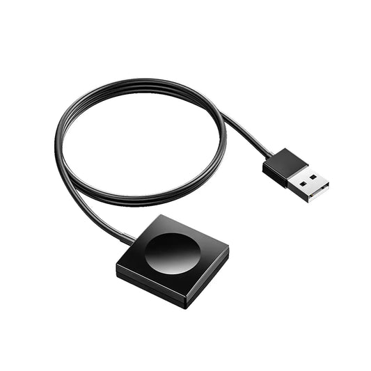 Cargador Magnético MX2E2AM/A(R*) para Apple Watch | 2.5W | USB Tipo A | 1 Metro | Negro / Blanco | CCE-CAR-03