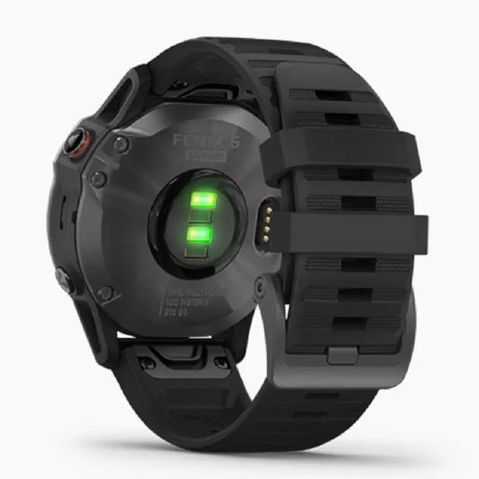 Repuesto de Brazalete QuickFit(*R) 22 para Reloj / Smartwatch Garmin 7 / 6 / 6X Pro / 5 Plus | Negro | CCE-COR-35