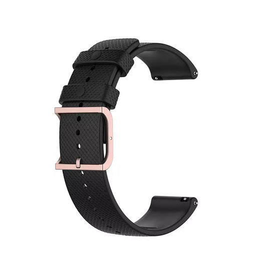 Repuesto de Brazalete para Reloj / Smartwatch Polar | Grit X / Vantage M / Vantage M2 | Negro | 22mm | CCE-COR-22
