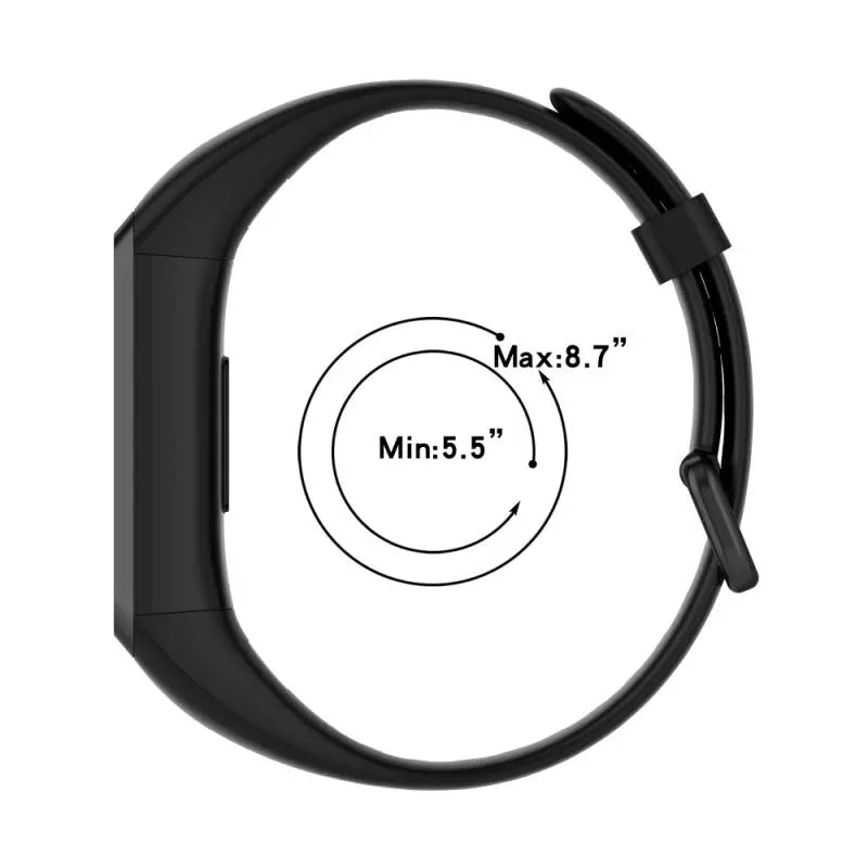 Repuesto de Brazalete para Reloj / Smartwatch Huawei / Honor | Band 4 / Band 5i | Negro | CCE-COR-24