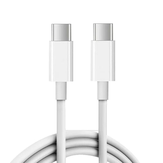 Cable USB | 2 Metros | USB C -> USB C | Blanco | CCE-CUS-08