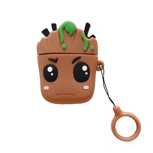 Estuche / Funda / Protector para AirPods de 1ra y 2da Generación | Groot | Silicona | CCE-EST-02