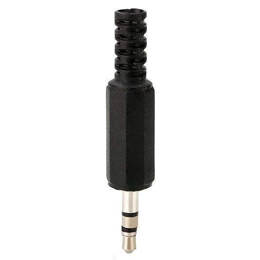 Conector 3.5mm Macho | Negro | CE-AD-12