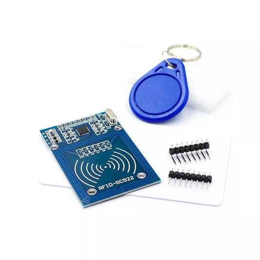 Módulo RFID RC522 + Tarjeta S50 RFID + Llavero S50 RFID + Headers | 13.56MHz | Arduino | CE-ARD-01