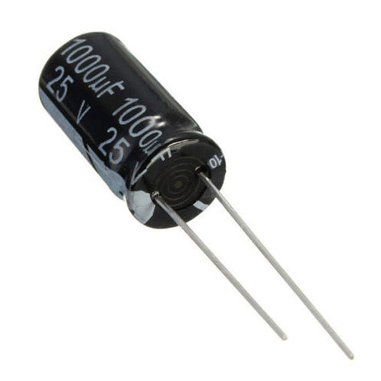 Capacitor Electrolítico Radial | 1000uF / 25V | CE-CAP-34