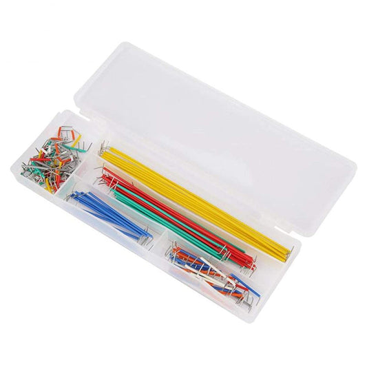 Kit de Cables Puente / Jumper en forma de U | 140 piezas | 22 AWG | Colores y Longitud Variada | CE-CDU-04