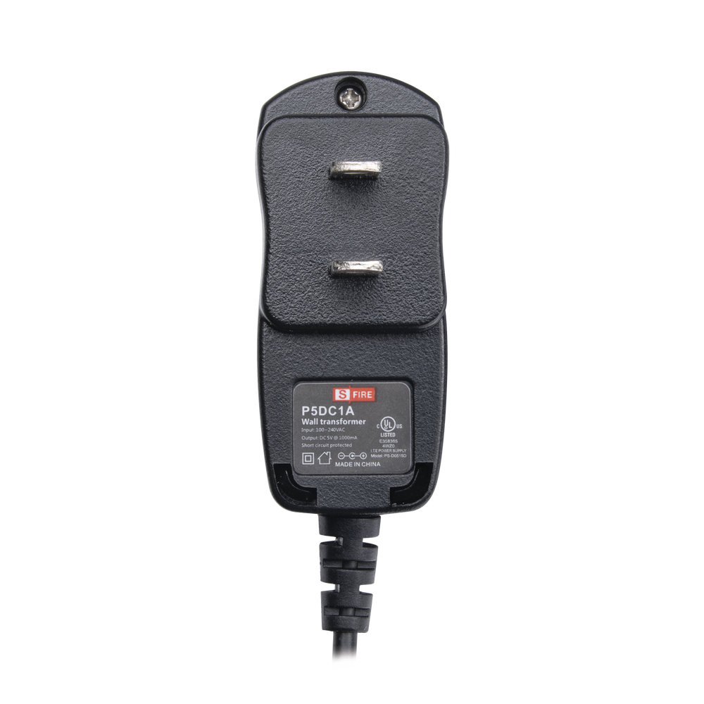 Adaptador / Convertidor Eléctrico Epcom Powerline PD5C1A | 5V / 1A  | 5.5mm x 2.1mm | Uso General | CE-CON-04