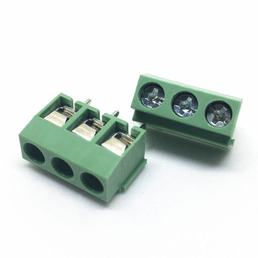 Bloque Terminal Cable 14-26 AWG | 3 Polos | 250V / 8A | 5mm | CE-EMP-11