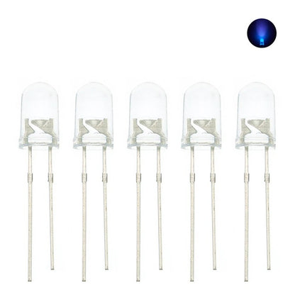 LED / Diodo Emisor de Luz | 10 Pack | UV | 5mm | CE-LED-07