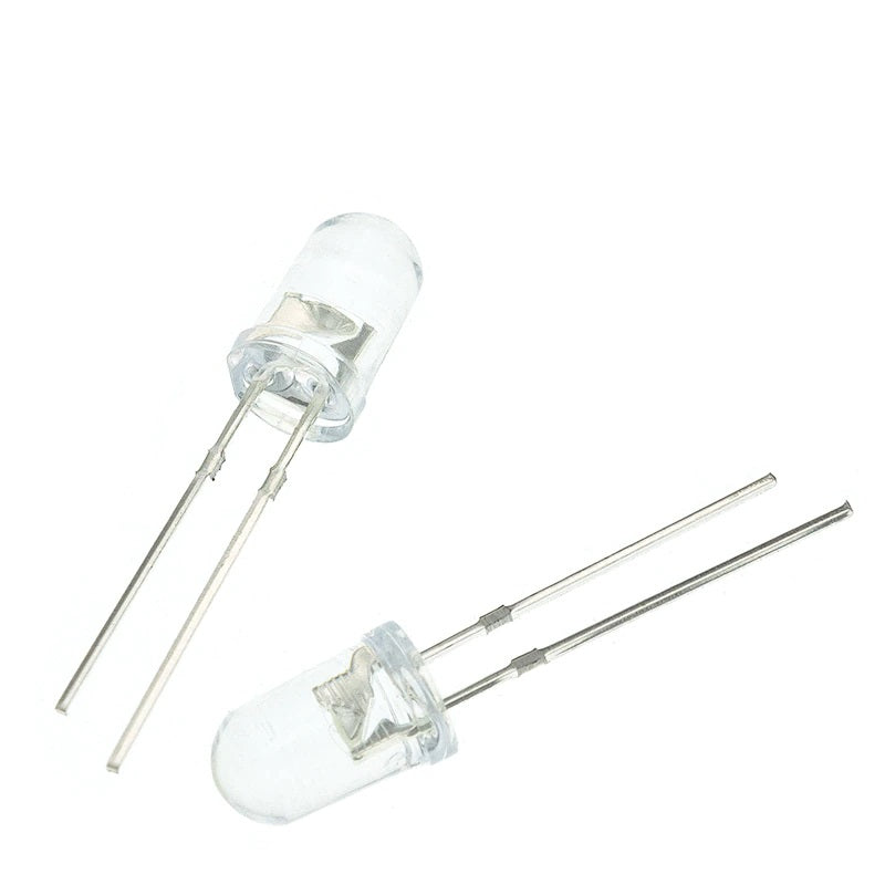 LED / Diodo Emisor de Luz | 10 Pack | UV | 5mm | CE-LED-07