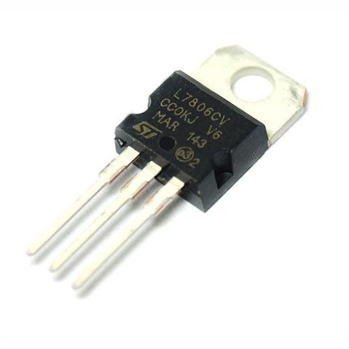 Regulador de Voltaje L7806 / L7806CV / LM7806 | +6VDC | TO-220 | CE-REG-04