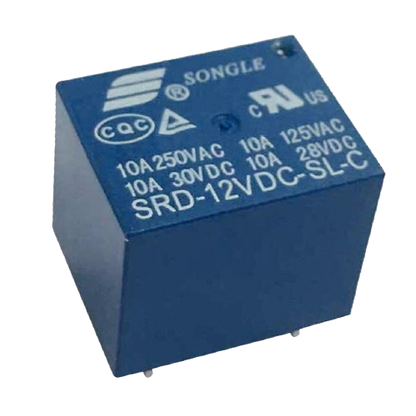 Relay Songle SRD-12VDC-SL-C | 12V DC | SPDT | 5 Pines | CE-REL-02