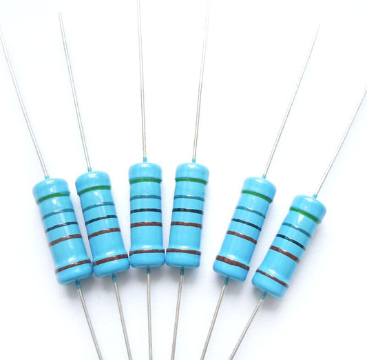 Resistencias Película de Metal | 5 Pack | 10 Ohm - 1M Ohm | 3W | CE-RPC-06