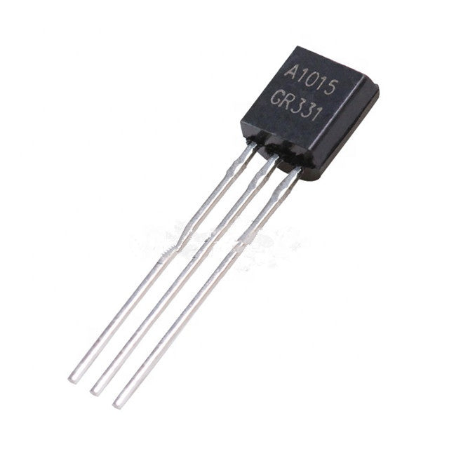 Transistor 2SA1015 / KSA1015 / A1015 | 2 Pack | 50V / 0.15A | PNP | TO-92 | CE-TRA-11