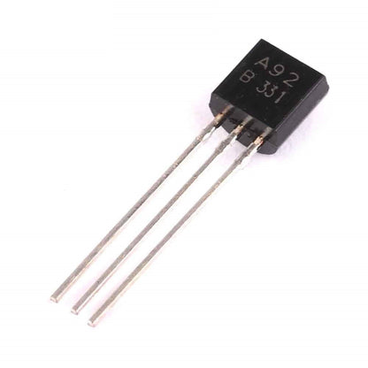 Transistor MPSA92 / KSP92 / A92 | 2 Pack | 300V / 0.5A | PNP | TO-92 | CE-TRA-14