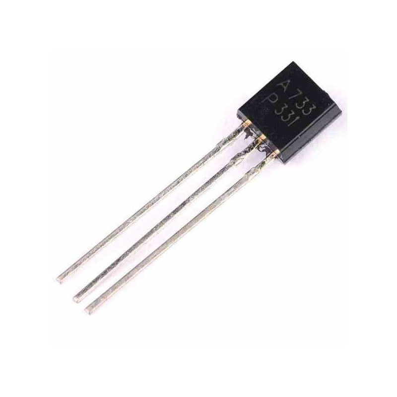 Transistor 2SA733 / A733 | 2 Pack | 50V / 0.15A | PNP | TO-92 | CE-TRA-17