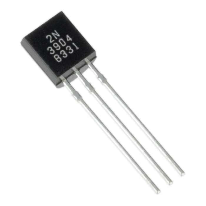 Transistor 2N3904 | 10 Pack | 40V / 0.2A | NPN | TO-92 | CE-TRA-22