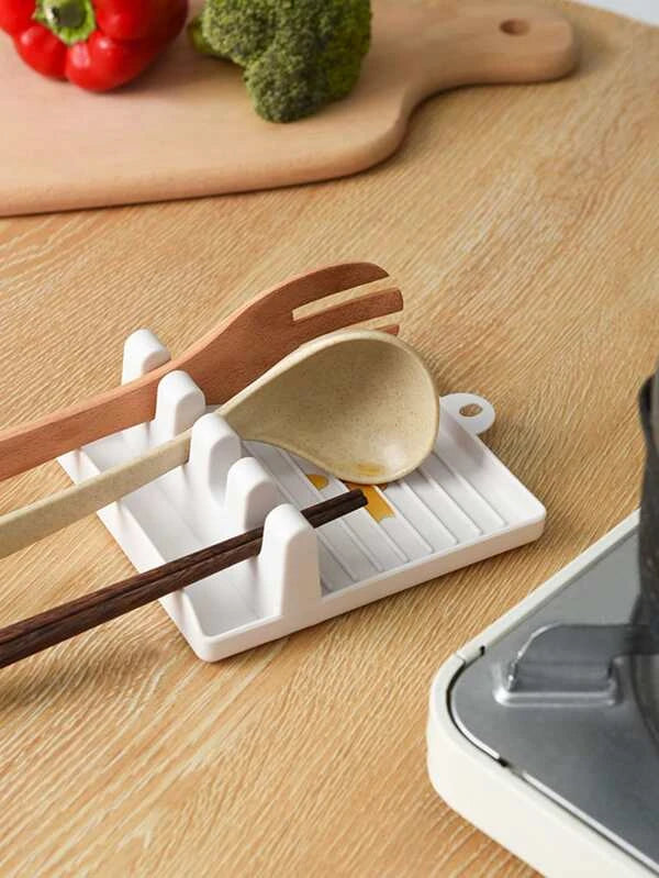 Escurridor / Organizador para Tapa y Cucharas | Cocina | Blanco | ABS | CHO-CCI-01