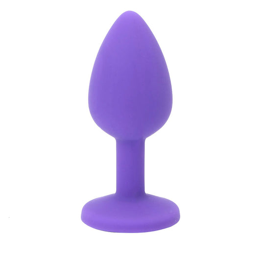 Butt Plug - Tapón Anal | 9.5cm / 4cm | Negro / Rojo / Morado | Silicona - Flexible | CJS-AP-06