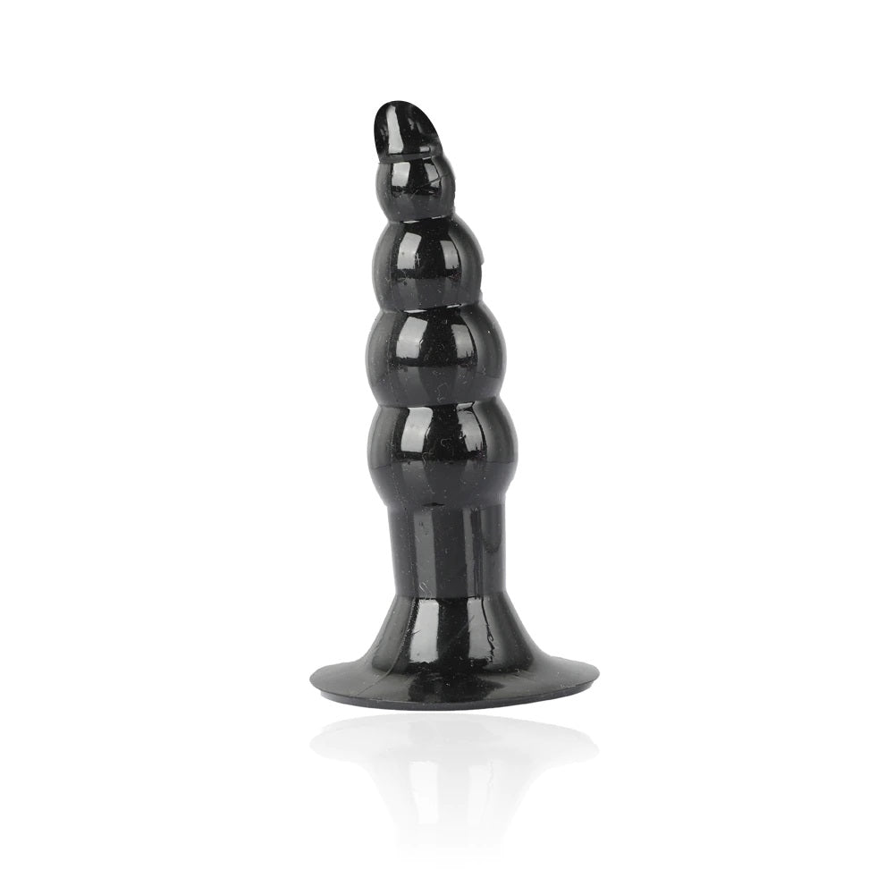 Plug Anal - Consolador Anal | 10.5cm / 2.5cm | Morado / Negro / Rosado / Celeste / Transparente | Silicona - Flexible | CJS-AP-07