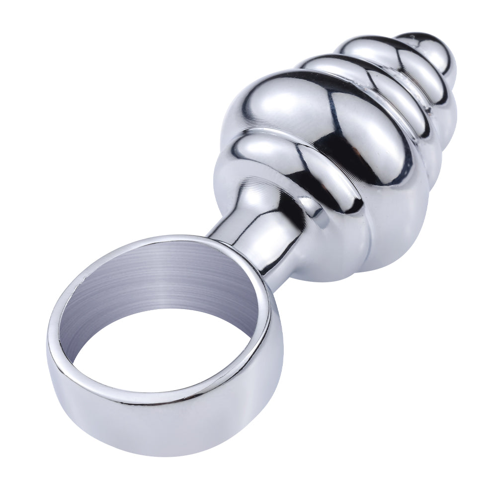 Plug Anal - Anillo | Acero Inoxidable | 6cm / 2.3cm | CJS-AP-08