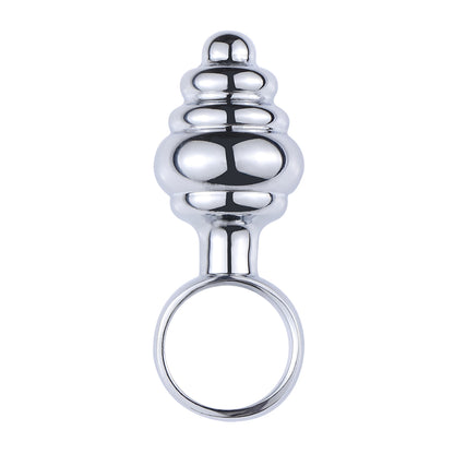 Plug Anal - Anillo | Acero Inoxidable | 6cm / 2.3cm | CJS-AP-08