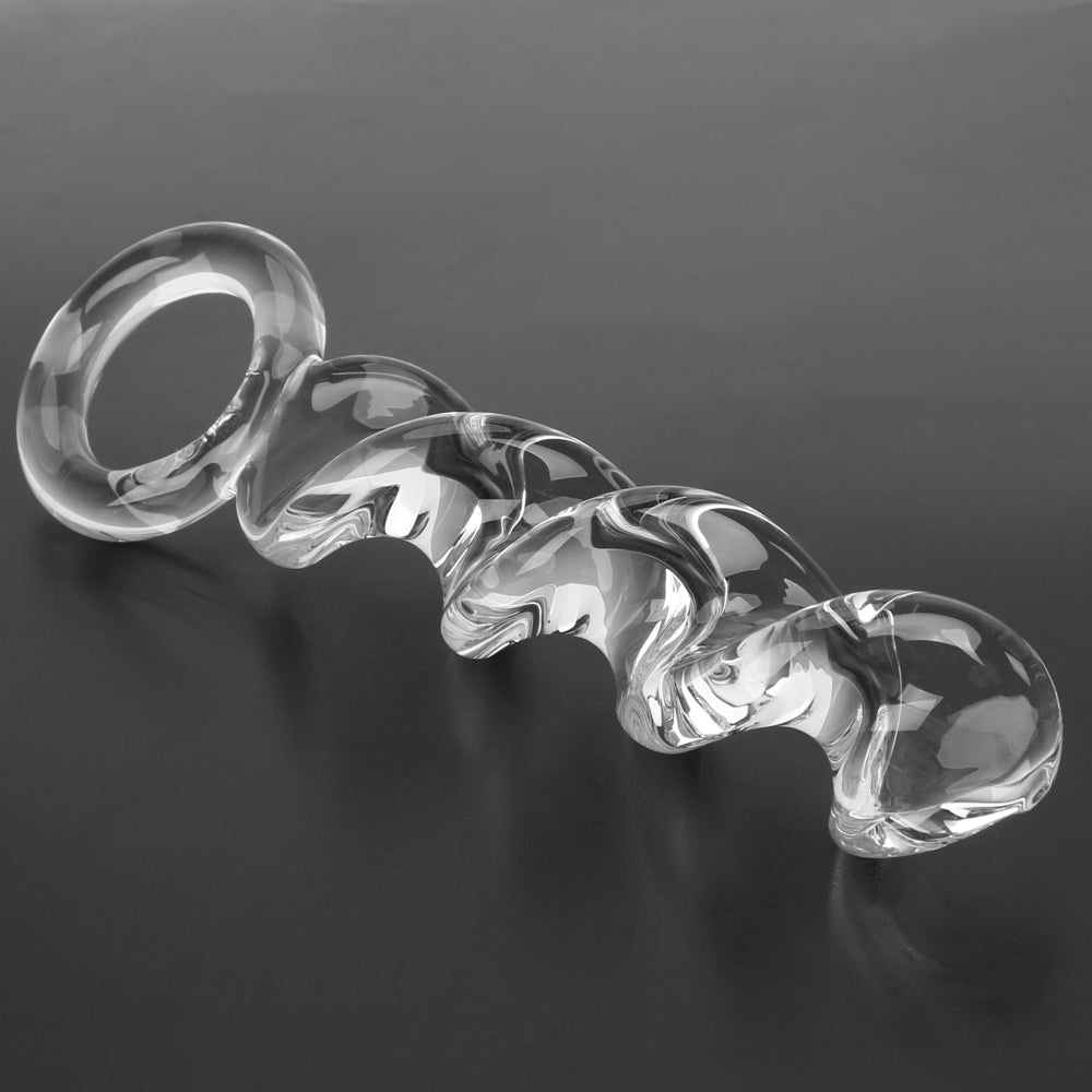 Plug Anal - Tornillo | Transparente | Vidrio | 15cm / 4cm | CJS-AP-37 Centroniks | Costa Rica Plug Anal - Tornillo | Transparente | Vidrio | 15cm / 4cm | CJS-AP-37 Centroniks | Costa Rica