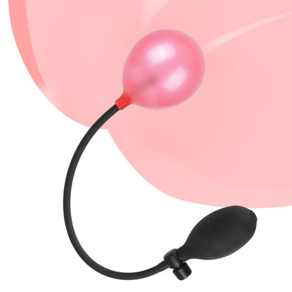 Bomba Expandible / Plug Anal | Rosado-Negro | Silicona | 15cm / 8.5cm | CJS-AP-42