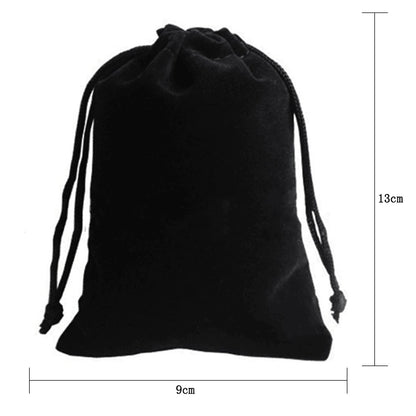 Bolsa para Butt Plug | Negro | 13cm / 9cm | CJS-BO-01