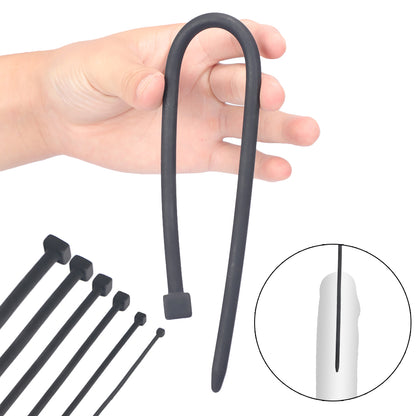 Catéter Uretral | 35cm x 3.5/4.5/5.5/7.5/9.5/11.5mm | Negro | CJS-CAT-01