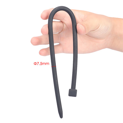 Catéter Uretral | 35cm x 3.5/4.5/5.5/7.5/9.5/11.5mm | Negro | CJS-CAT-01