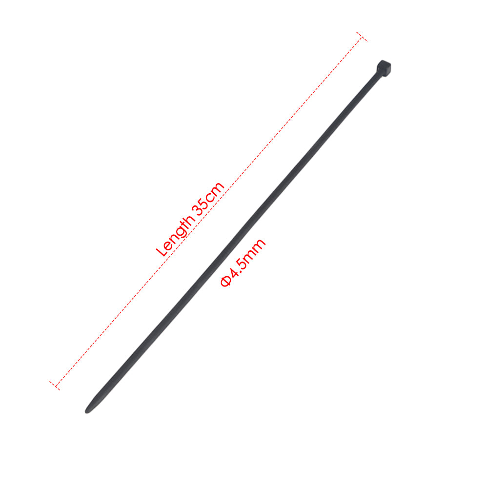 Catéter Uretral | 35cm x 3.5/4.5/5.5/7.5/9.5/11.5mm | Negro | CJS-CAT-01