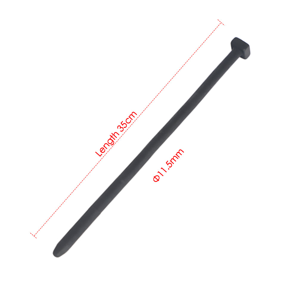 Catéter Uretral | 35cm x 3.5/4.5/5.5/7.5/9.5/11.5mm | Negro | CJS-CAT-01
