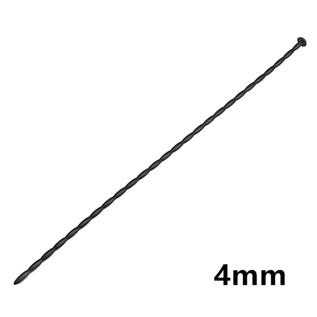 Catéter Uretral | 30cm x 3mm / 4mm / 5mm / 6mm / 7mm / 8mm / 9mm / 10mm | Negro | CJS-CAT-02