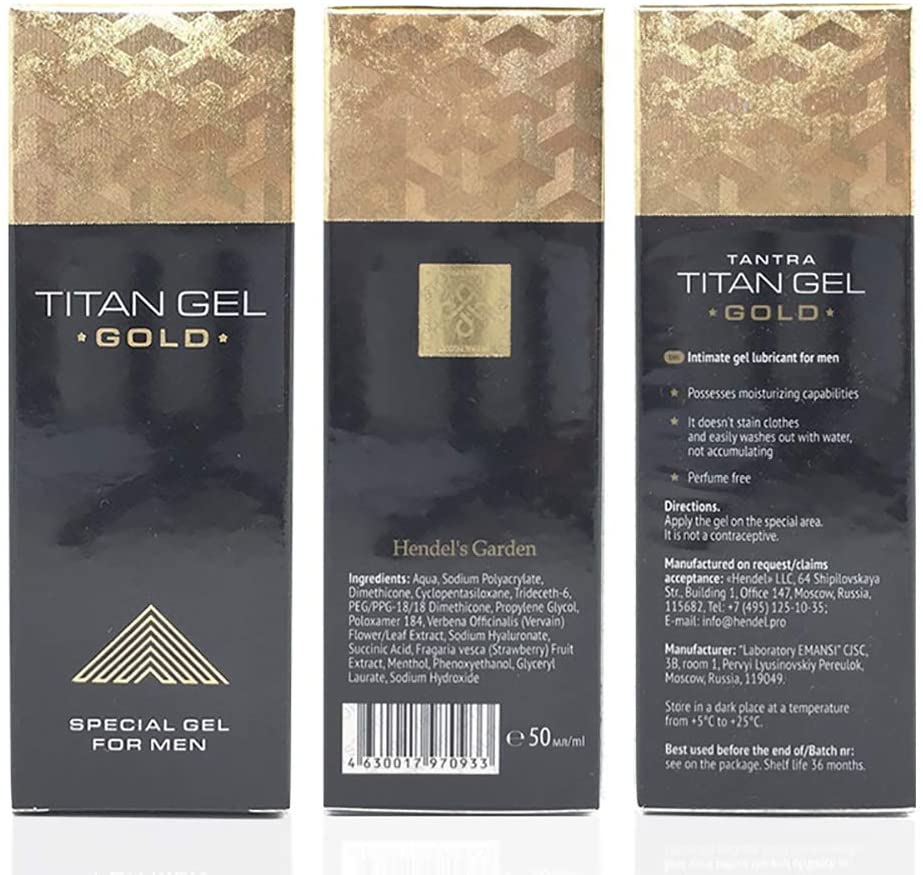 Titan Gel / Titan Gel Gold | 50ml | CJS-LU-13