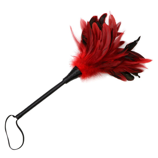 Pluma | Rojo-Negro | 37cm | CJS-PL-02