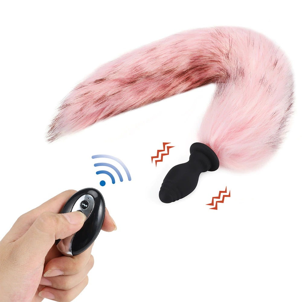 Plug / Vibrador Anal | Con Cola / Removible | Control Inalmbrico | Re Centroniks | Costa Rica Plug / Vibrador Anal | Con Cola / Removible | Control Inalmbrico | Re Centroniks | Costa Rica