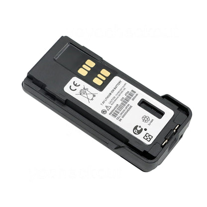 Batería PMNN4409(R*) + Prensa para Radios de Comunicación Motorola | APX / DEP / DGP | 7.4V / 2600mAh | CRC-BA-21