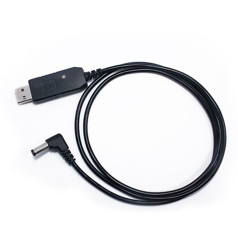 Cable USB para Cargadores Baofeng | Negro | CRC-CAB-01