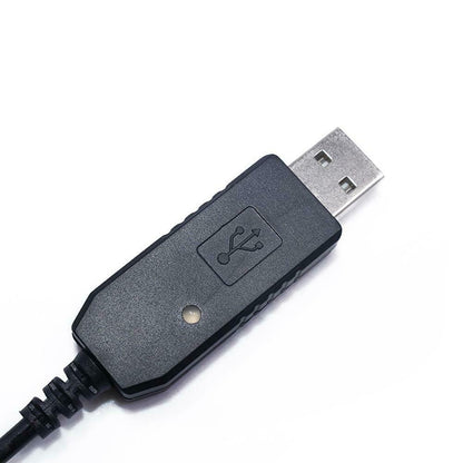 Cable USB para Cargadores Baofeng | Negro | CRC-CAB-01