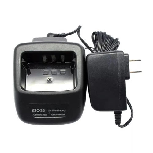 Cargador KSC-35(R*) para Radios de Comunicación Kenwood | NX / TKD / TK | CRC-CA-15