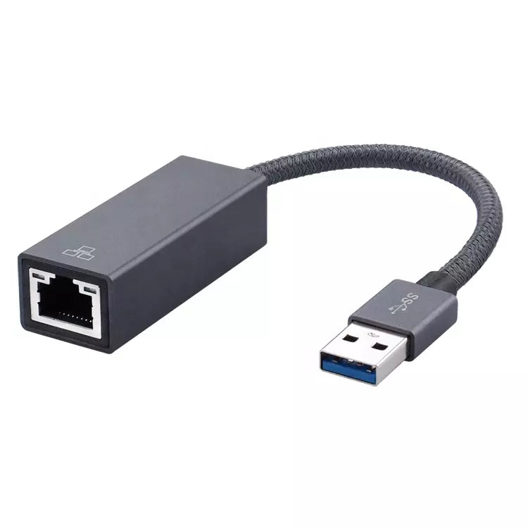 Adaptador de Red RJ45 -> USB 3.0 | 802.3ab / 1.000Mbps | USB Tipo A | AX88179A | CRE-ADA-04