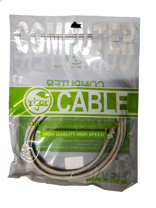 Cable de Red UTP Cat5 | 2 metros | Blanco | CRE-UTP-08