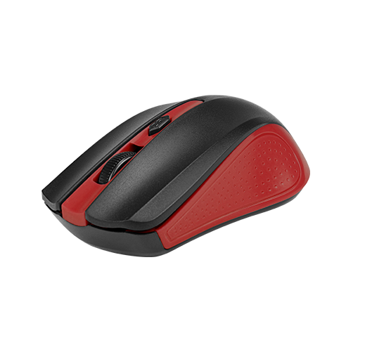 Mouse Inalámbrico | Xtech XTM-310 | 1600dpi | Rojo-Negro | CTE-MOU-02