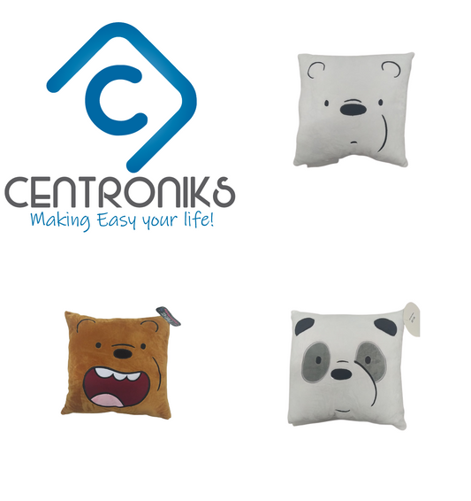 Almohada | Escandalosos | Panda / Polar / Pardo | 3 Estilos | CZG-AL-13