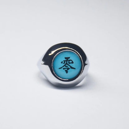 Anillo de Organización Akatsuki / Naruto | 10 Estilos | Plateado | CZG-ANI-01