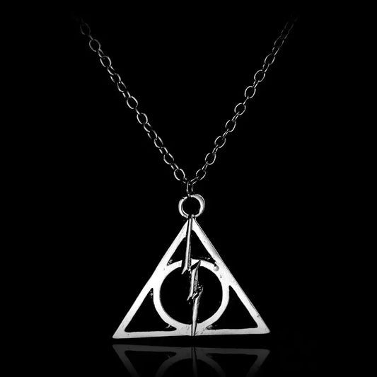 Collar - Las Reliquias de la Muerte | Harry Potter | Plateado | CZG-COL-24