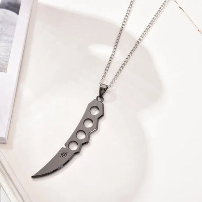 Collar - Naruto | Kunai / Espada / Cuchilla de Chakra | CZG-COL-32